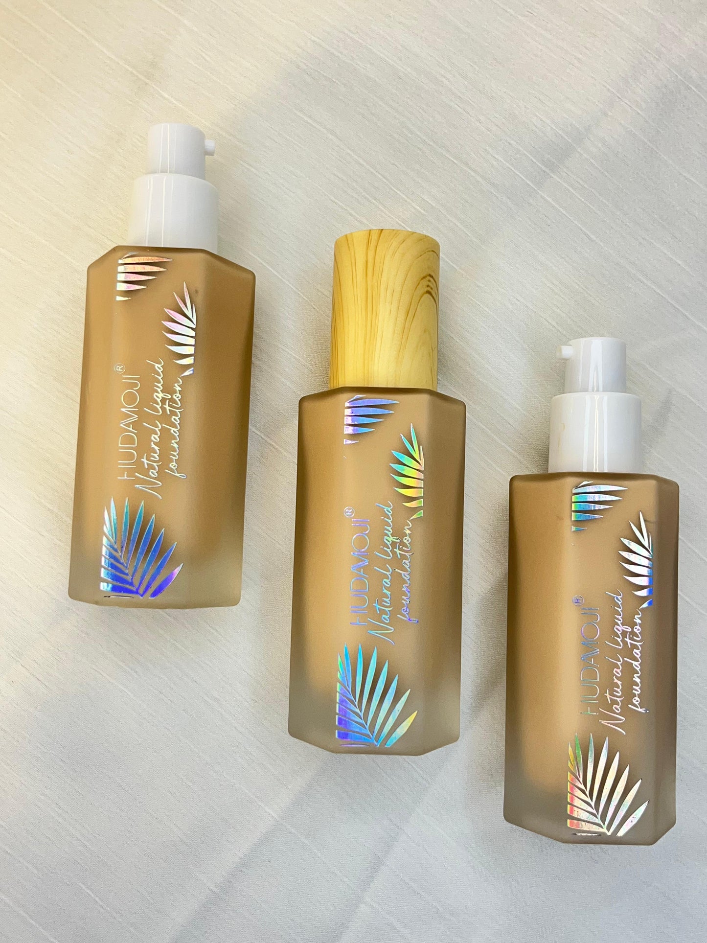 HUDA MOJI Natural Liquid Foundation – Flawless, Radiant Finish