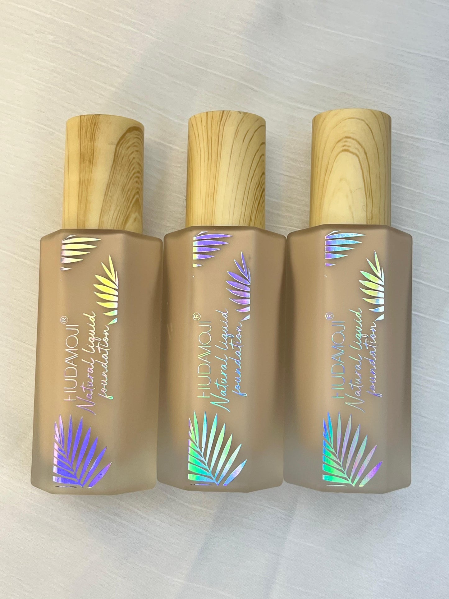 HUDA MOJI Natural Liquid Foundation – Flawless, Radiant Finish
