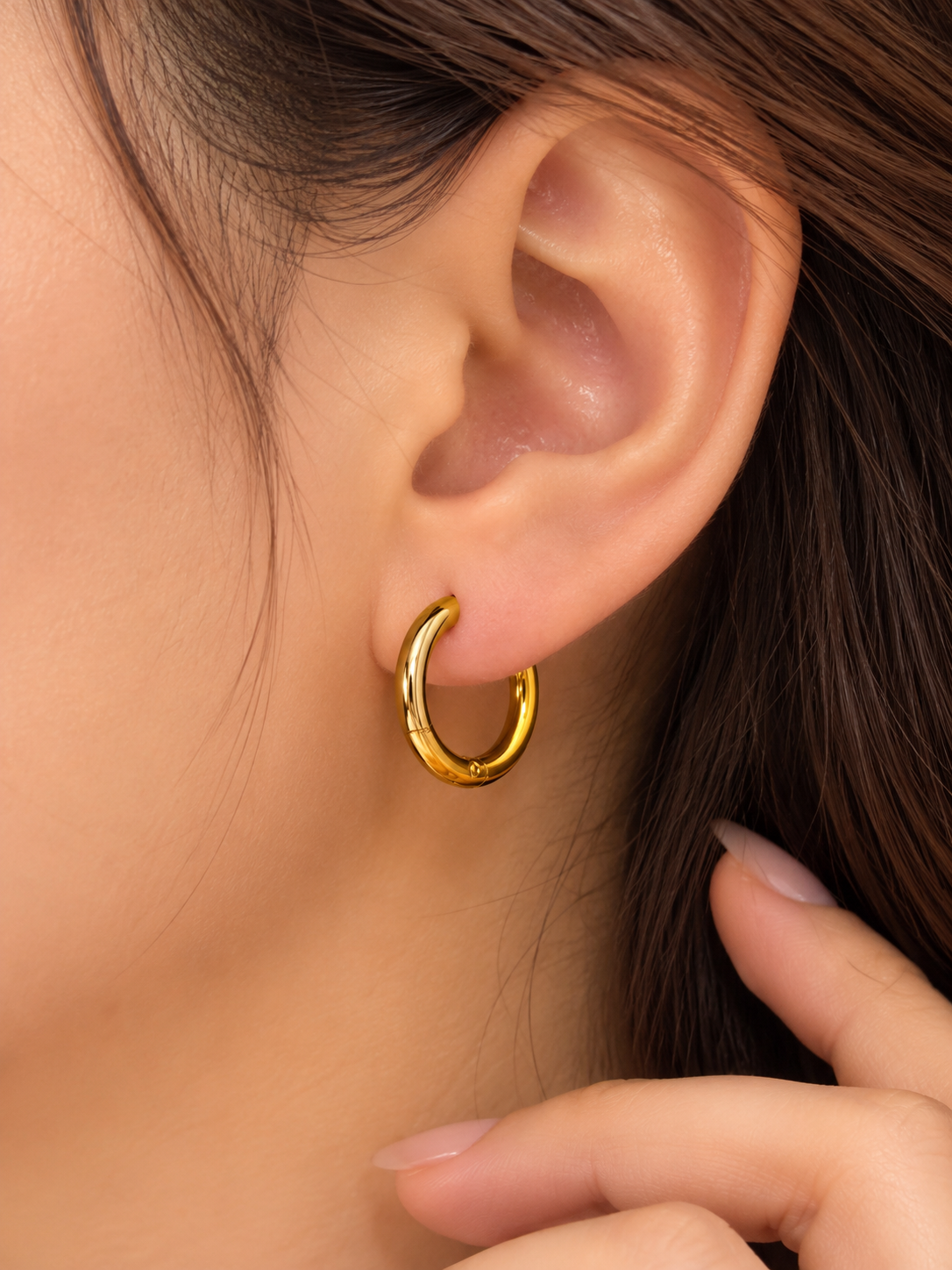 Classic Gold Hoop Earrings