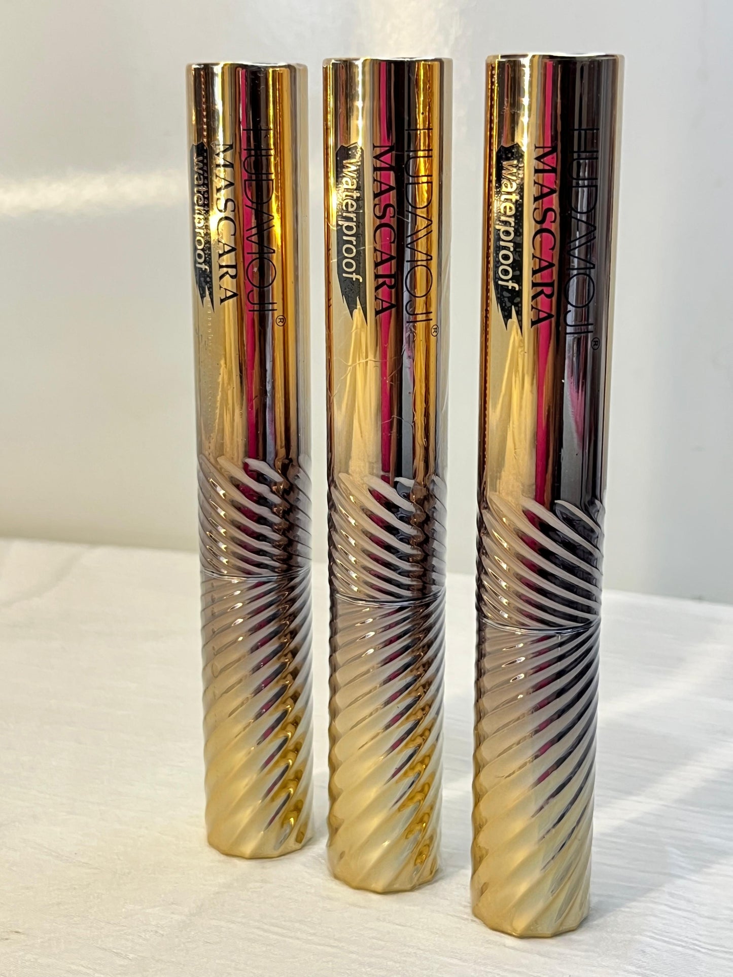 HUDA MOJI Waterproof Mascara – All-Day Hold, Long Lasting.