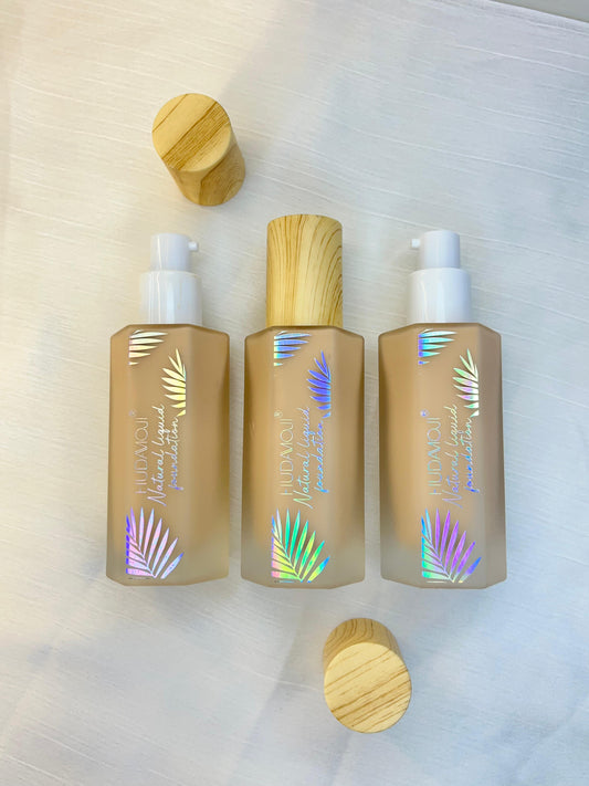 HUDA MOJI Natural Liquid Foundation – Flawless, Radiant Finish