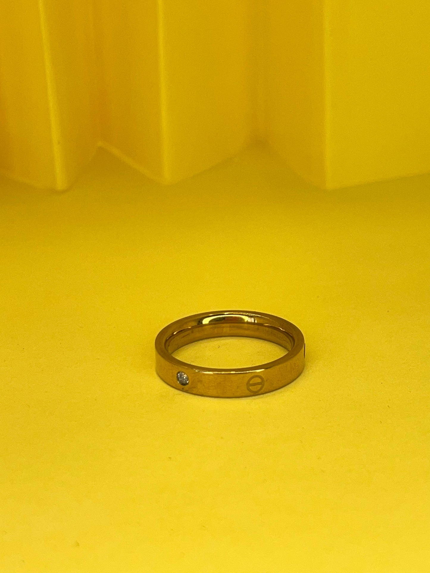 Stainless Steel Cartier Ring