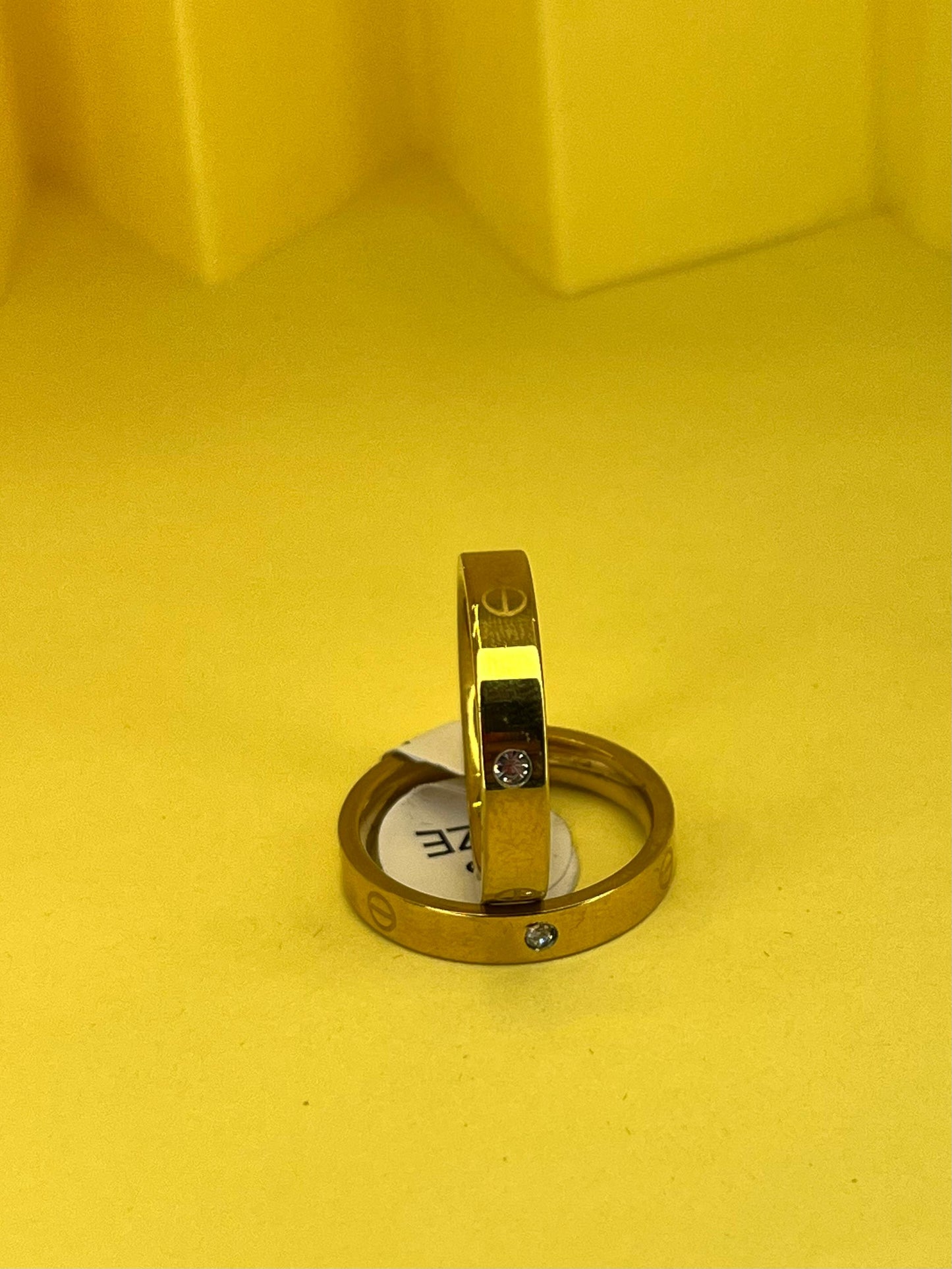 Stainless Steel Cartier Ring