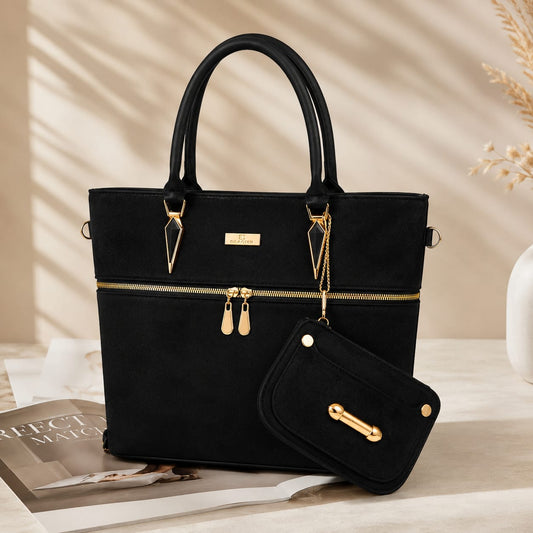 GLACIER Premium Structured Tote Bag