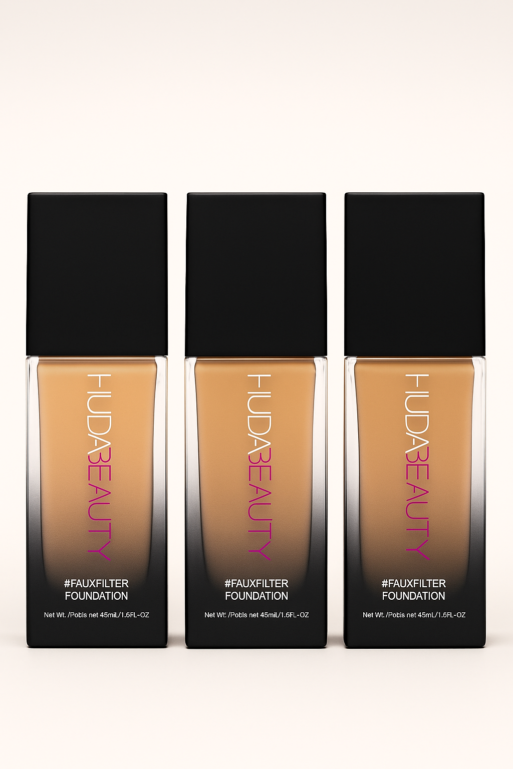 HUDA BEAUTY #FauxFilter Luminous Matte Foundation 220N Custard