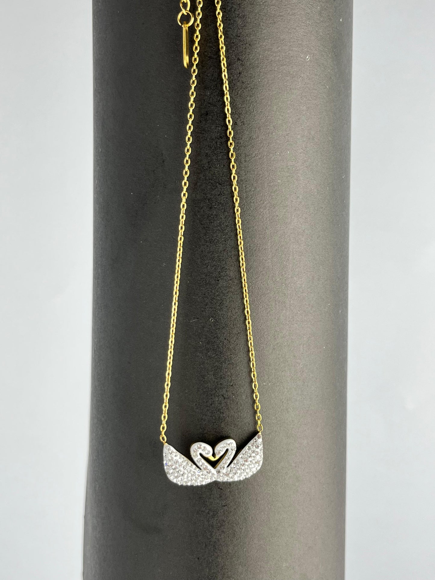 Double Swan Stainless Steel Chain❤