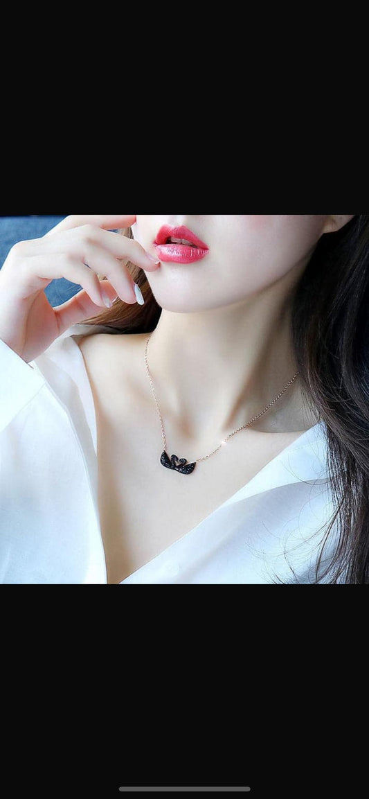 Double Swan Stainless Steel Chain❤