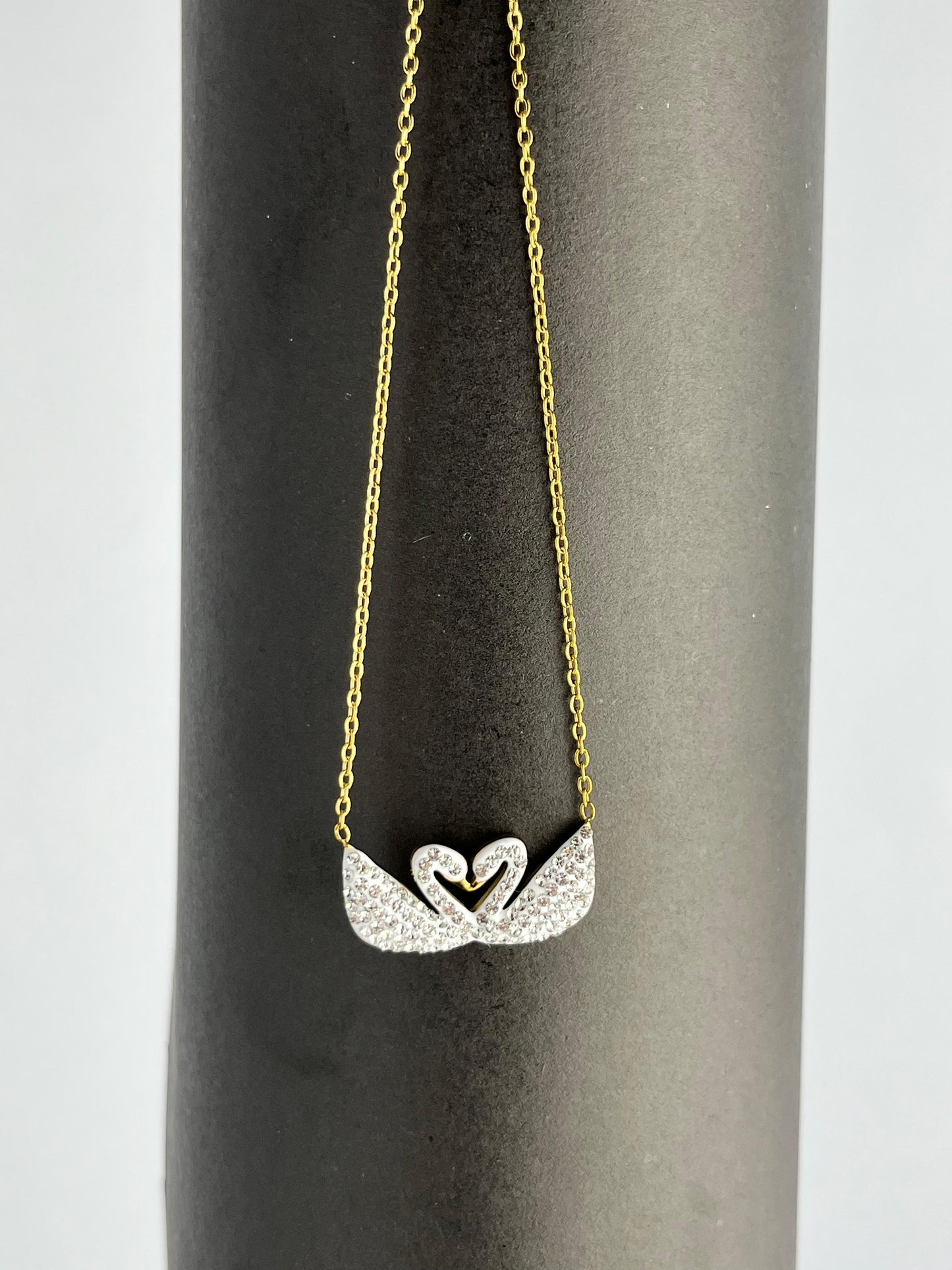 Double Swan Stainless Steel Chain❤