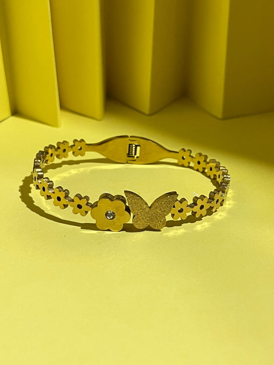 Golden Daisy Butterfly Handcuff🦋