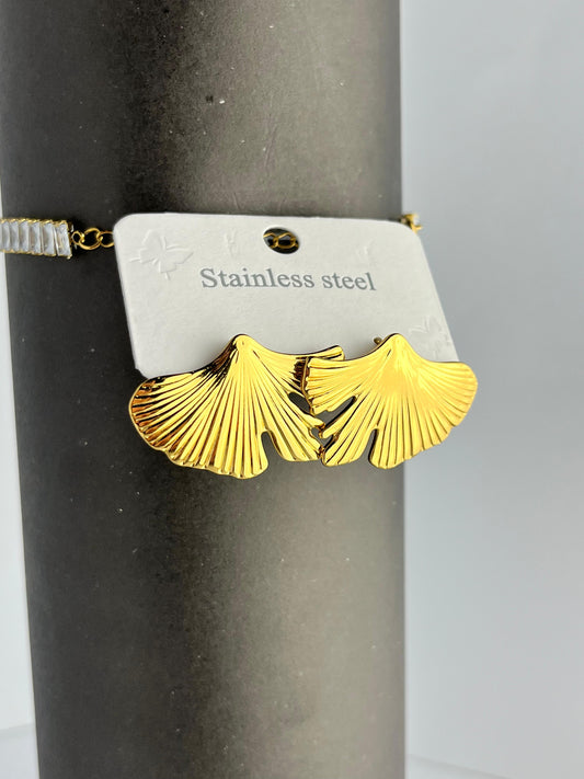 Timeless Shine Stainless Steel Earrings 💕